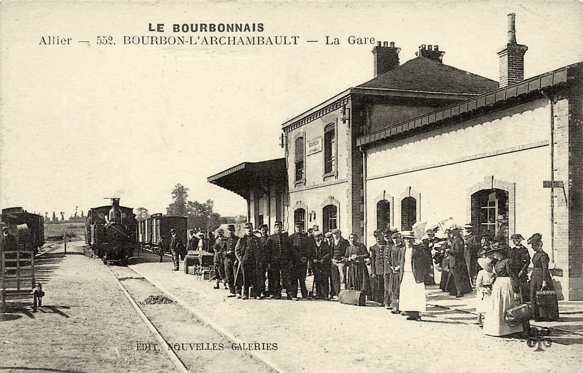 Bourbon-l'Archambault. La gare