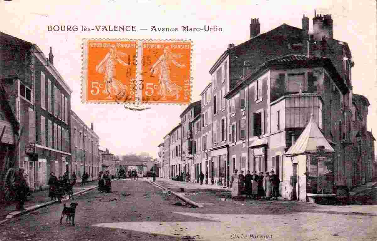 Bourg-les-Valence. Avenue Marc Urtin
