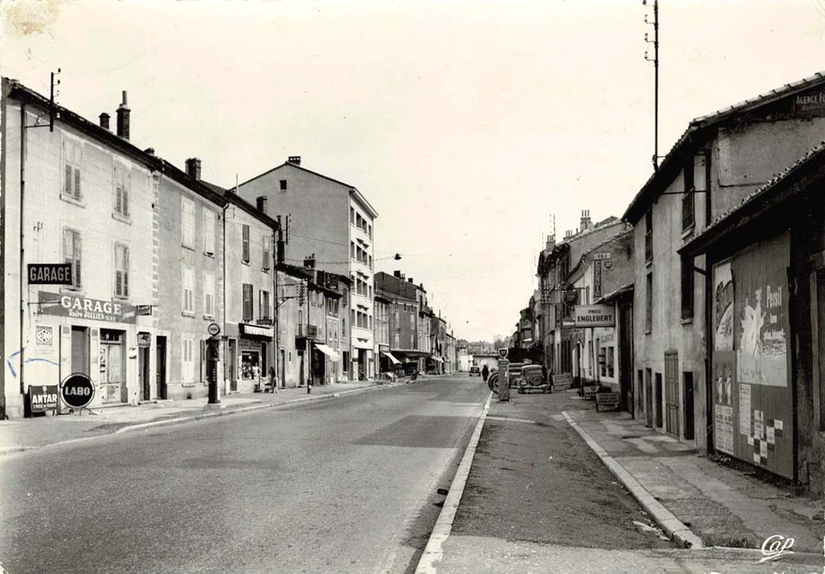 Bourg-les-Valence. Avenue Marc Urtin, 1957