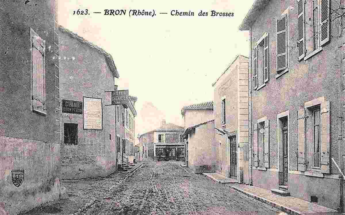 Bron. Chemin des Brosses, Hôtel Chevalier