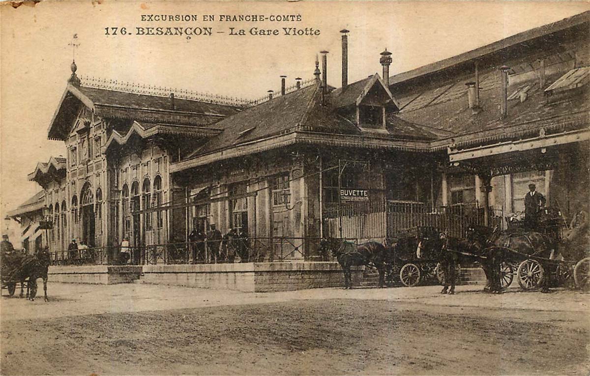 Besançon. La gare Viotte