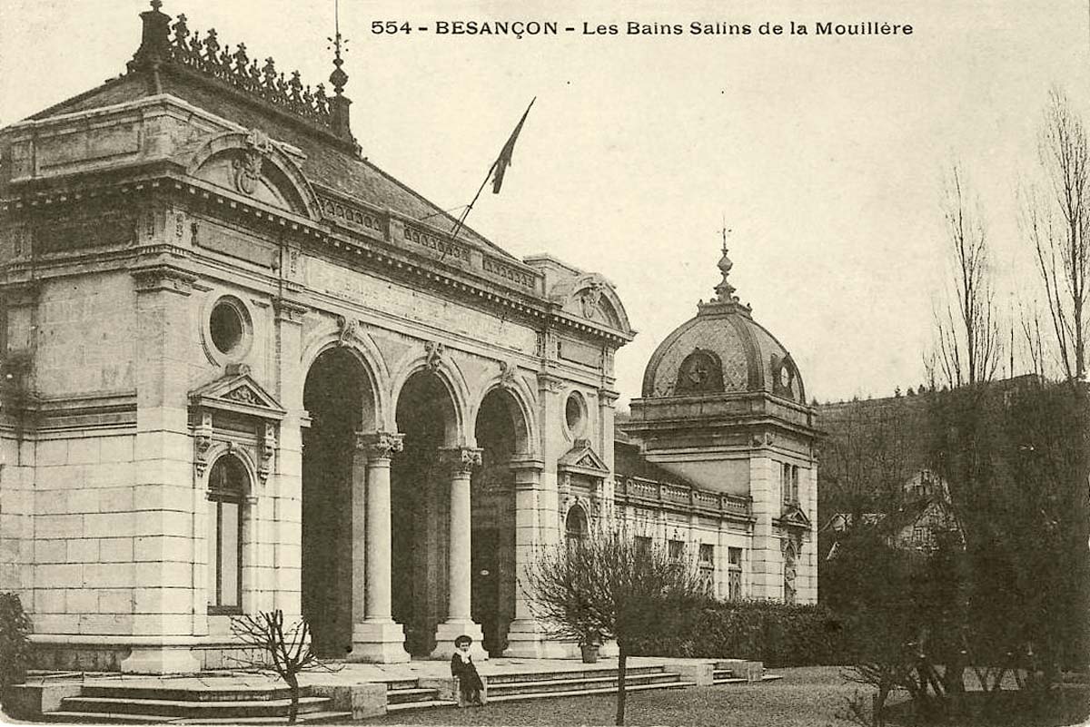 Besançon. Les Bains Salins de la Mouillère