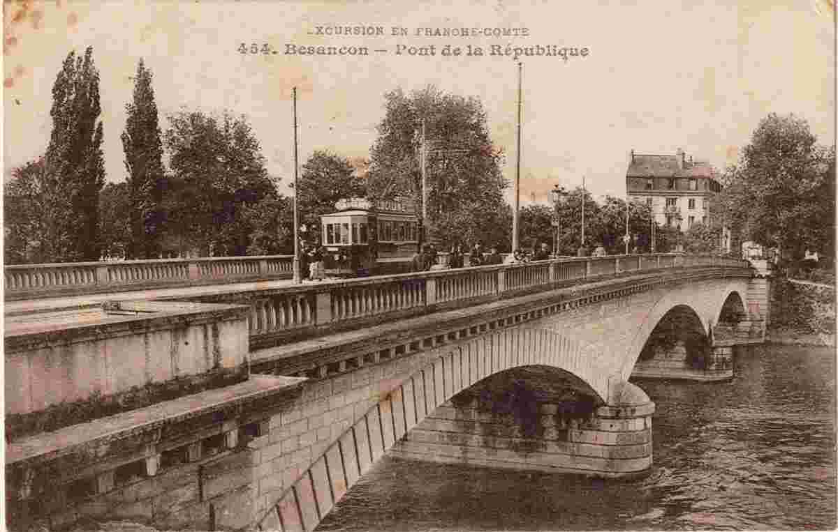 Besançon. Pont de la République