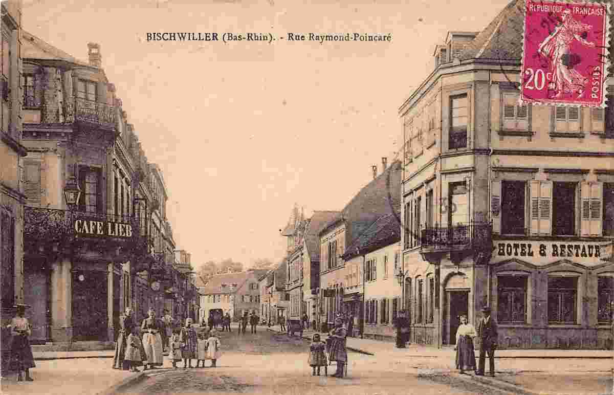 Bischwiller. Rue Raymond-Poincaré