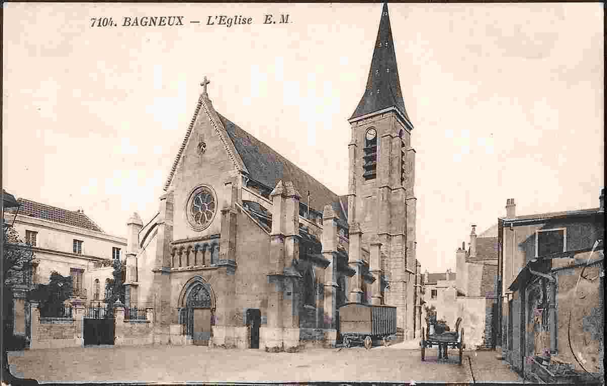 Bagneux. L'Église du XIe siècle