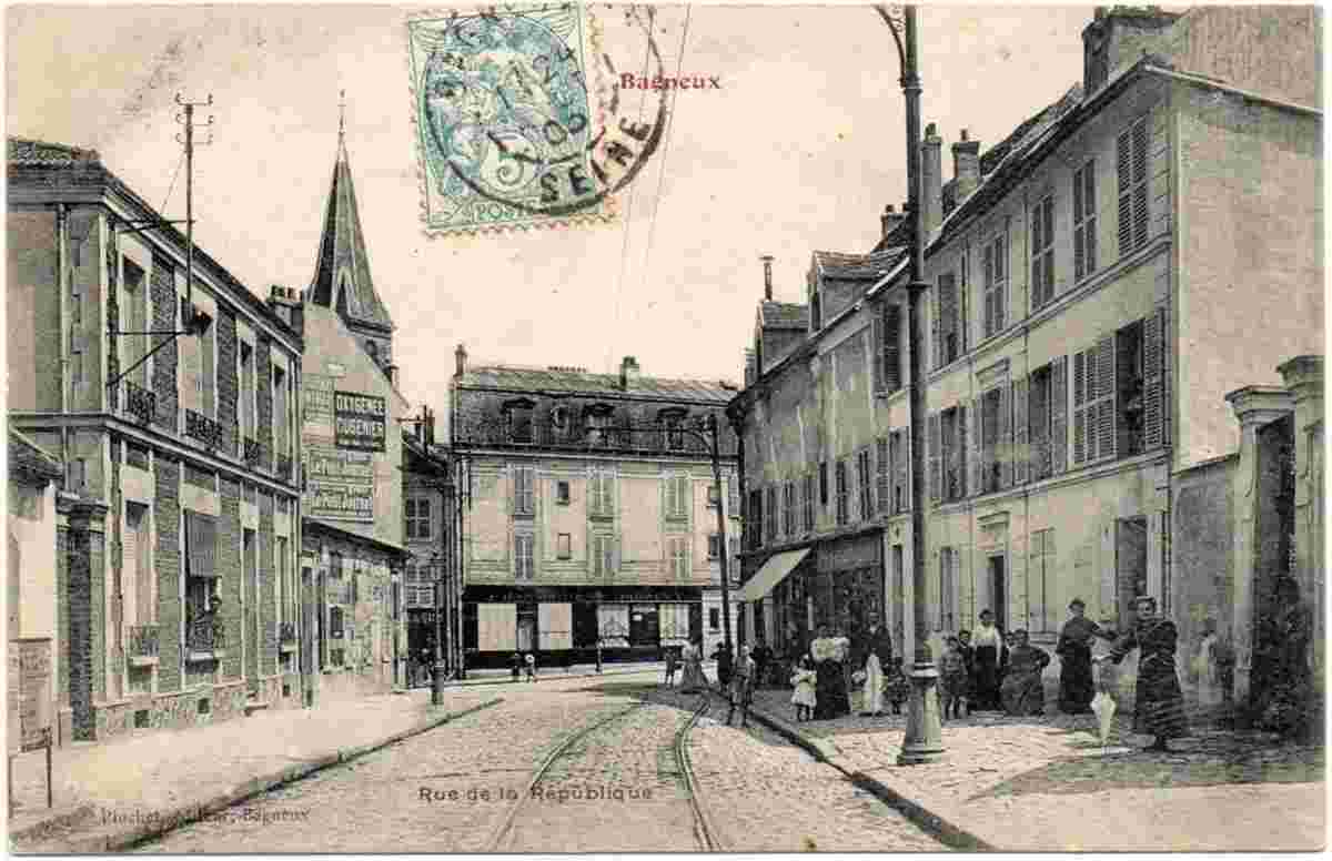Bagneux. Rue de la République, 1905