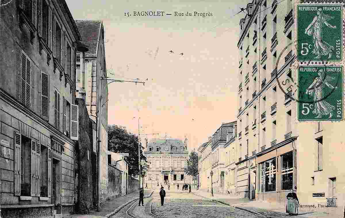 Bagnolet. Rue du Progrès, 1911