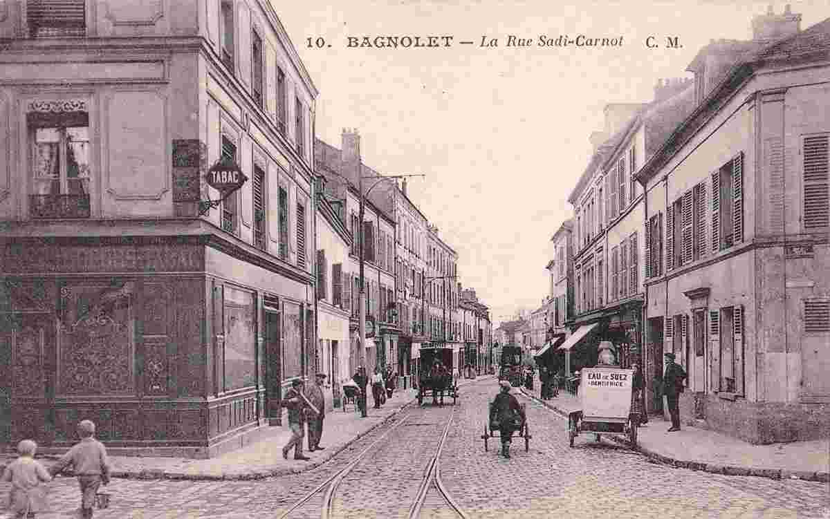 Bagnolet. Rue Sadi Carnot