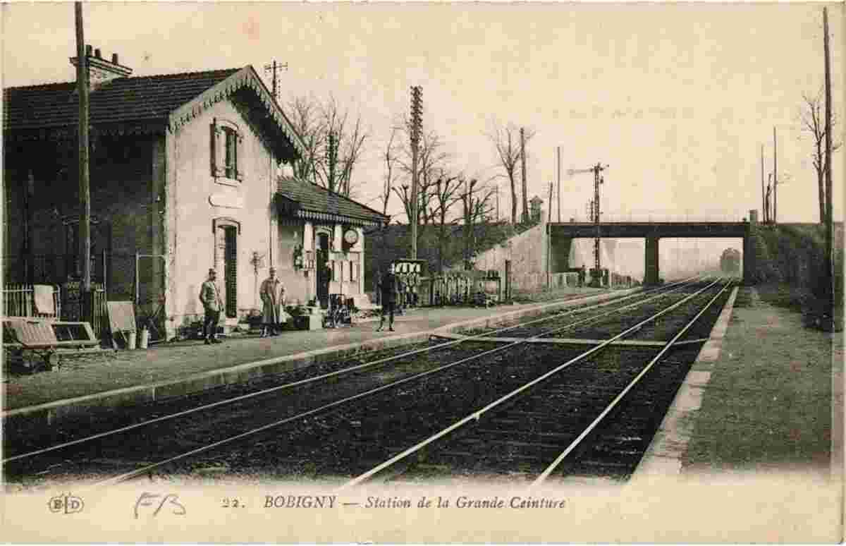 Bobigny. Station de la Grande Ceinture