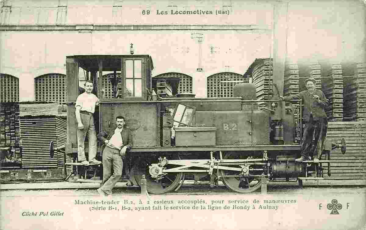 Bondy. Locomotiv