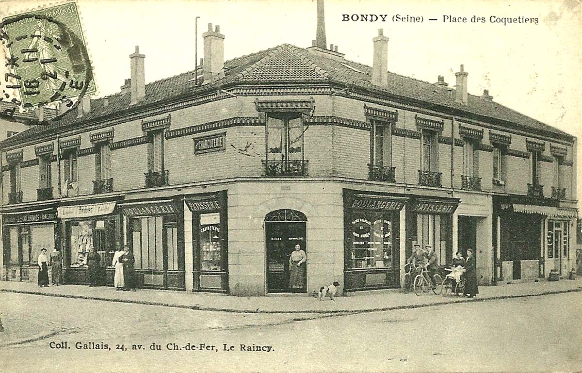 Bondy. Place des Coquetiers
