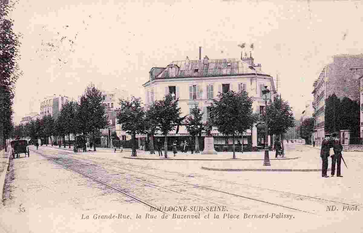 Boulogne-Billancourt. La Grande-Rue