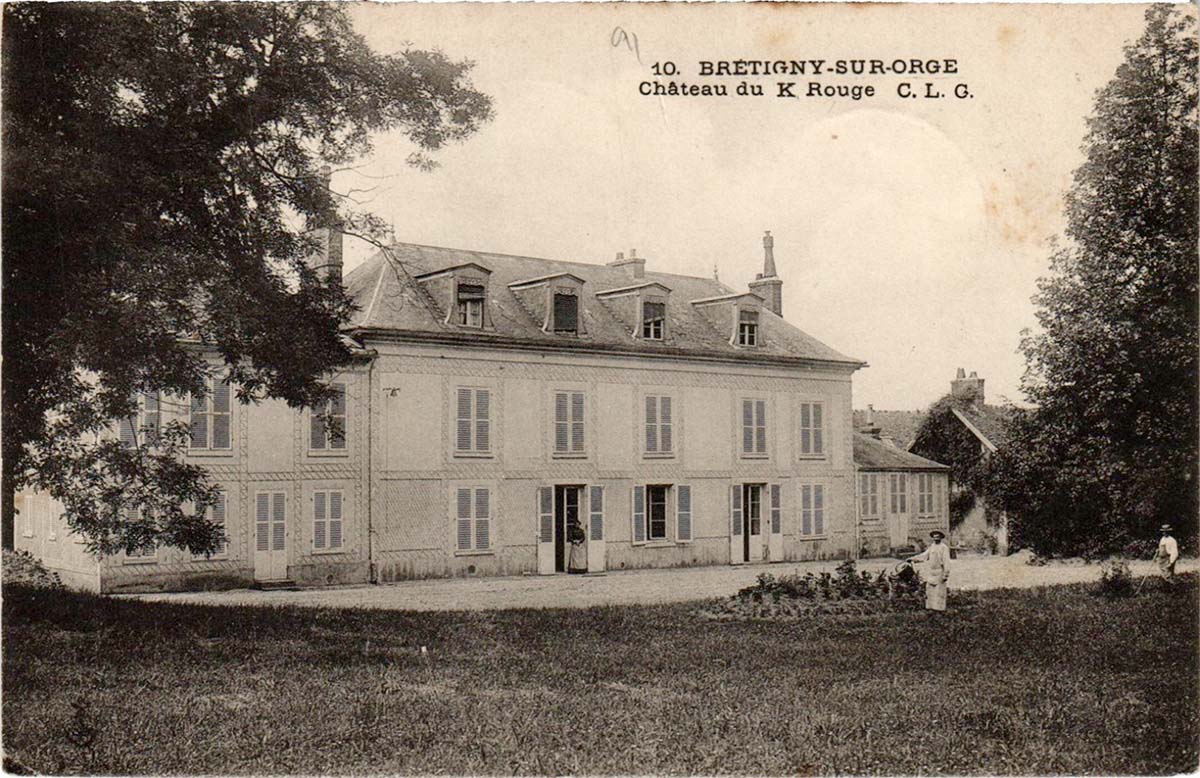 Brétigny-sur-Orge. Le Château du K. Rouge, 1905