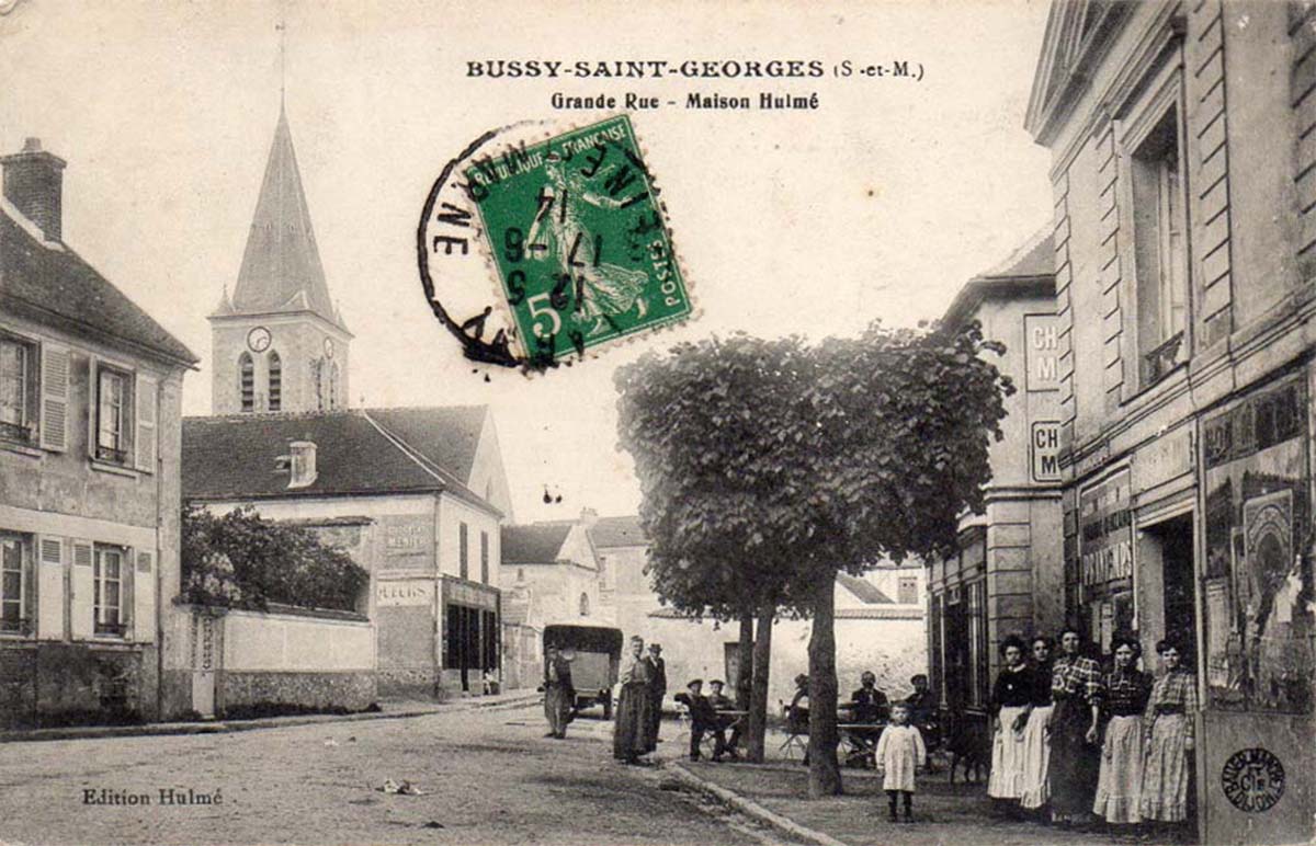 Bussy-Saint-Georges. Grande-Rue, Maison Hulmé