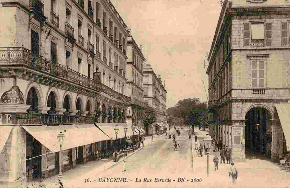 Bayonne. Rue Bernède