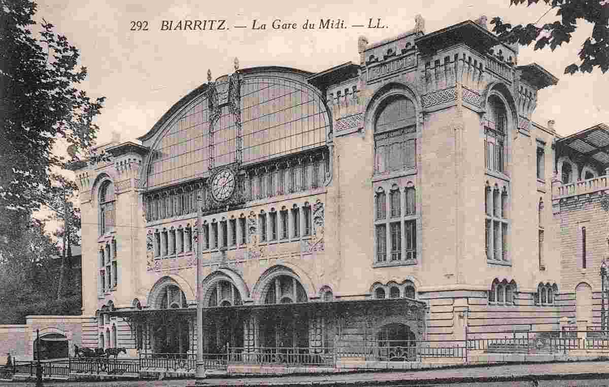Biarritz. La Gare du Midi