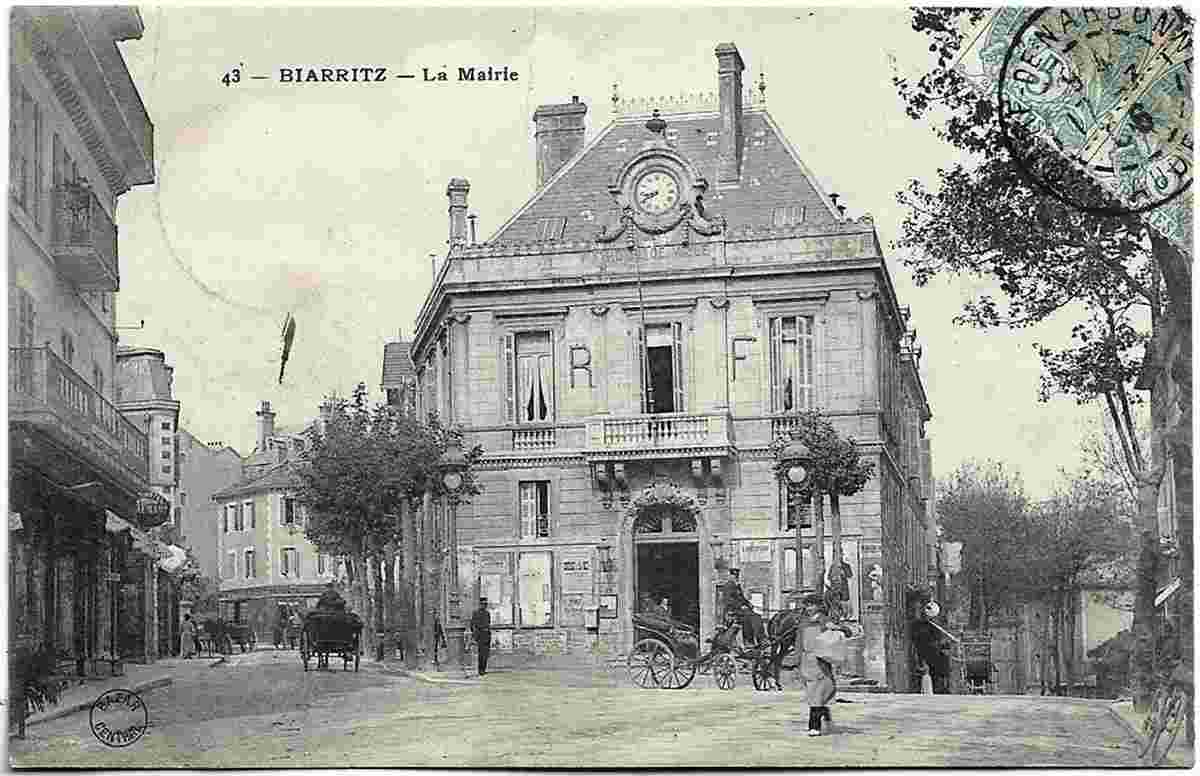Biarritz. Mairie, 1906