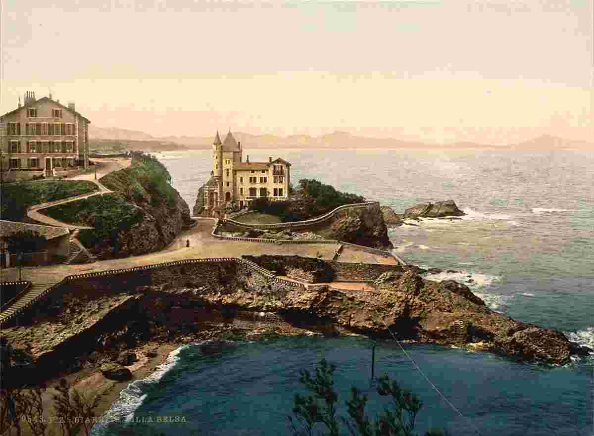 Biarritz. Villa Belsa, 1890