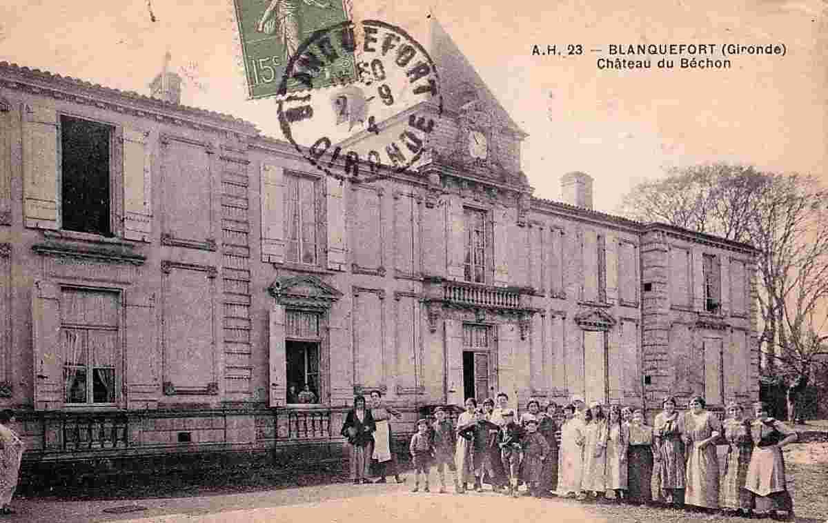 Blanquefort. Château du Bechon, puis École d'Agriculture