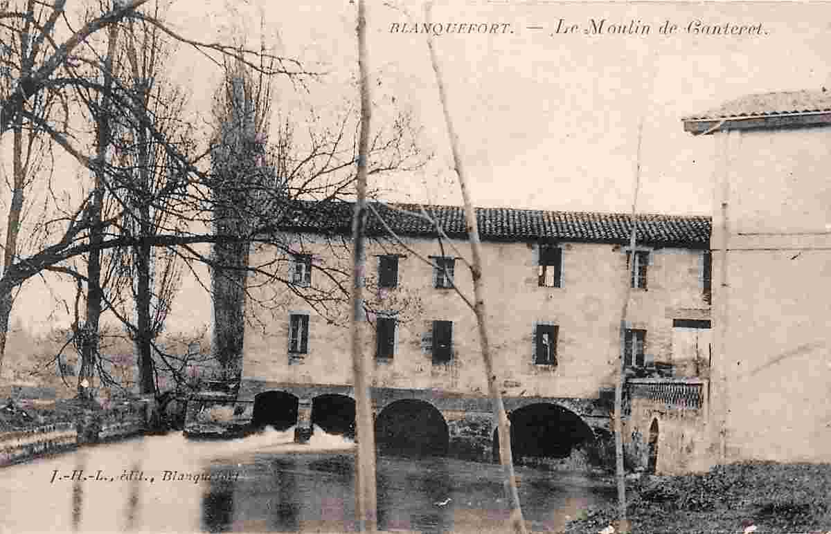 Blanquefort. Moulin de Canteret