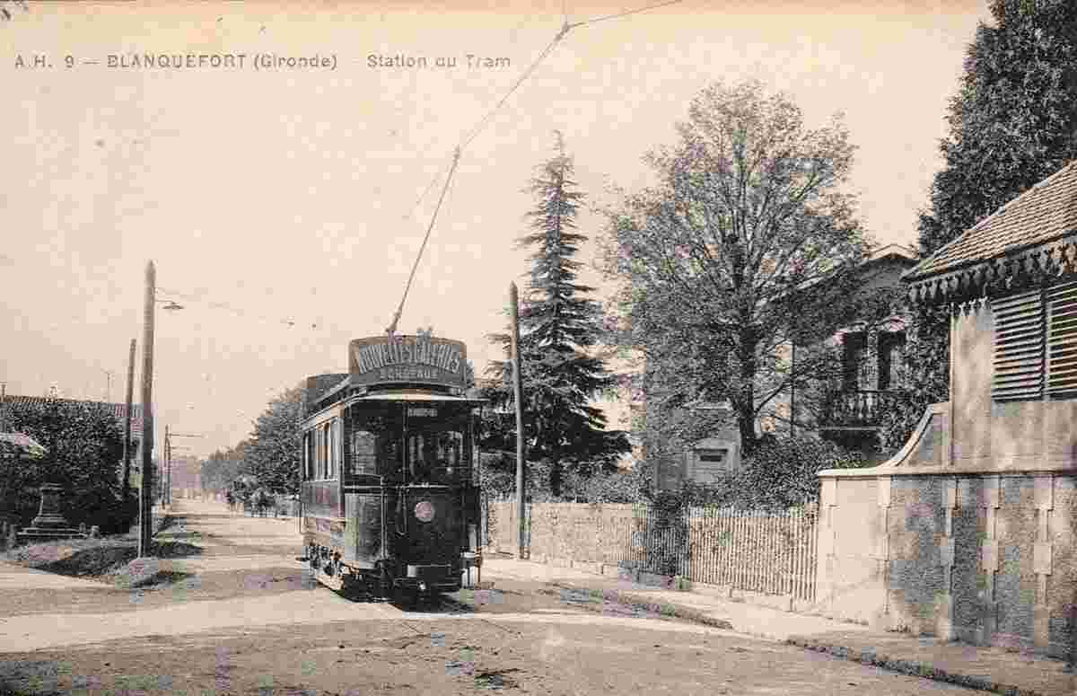 Blanquefort. Station du Tram