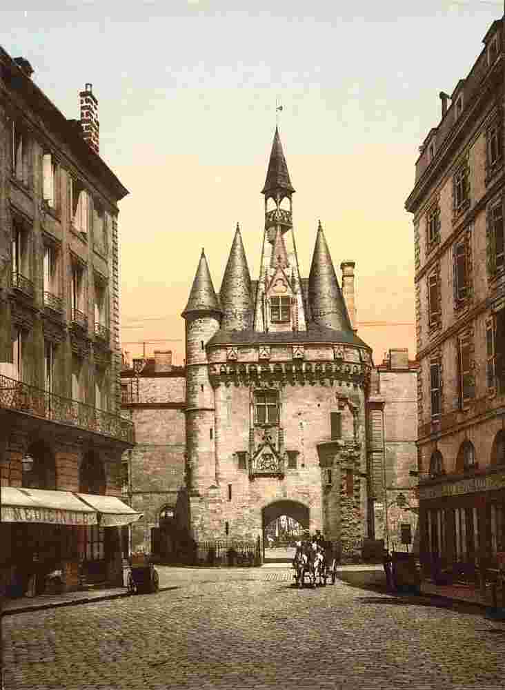 Bordeaux. La porte de Sévigné, vers 1890