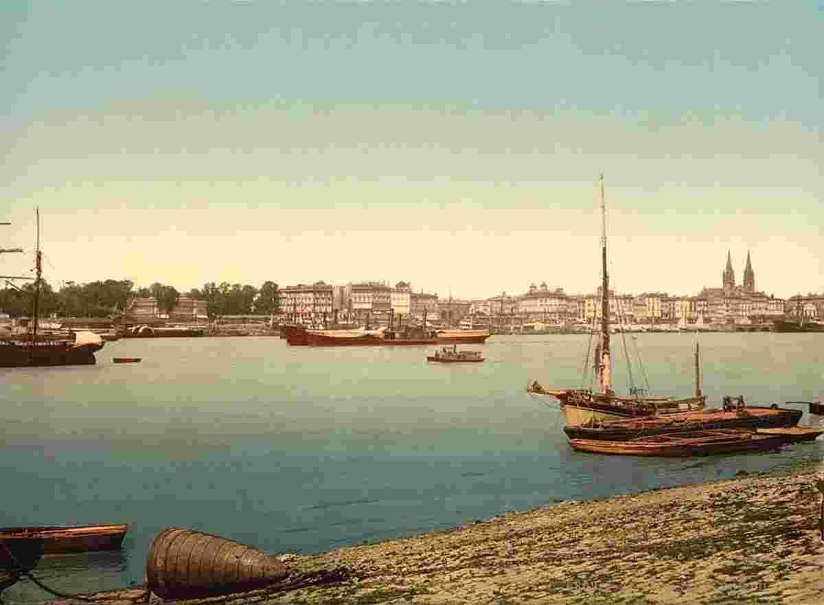 Bordeaux. Le port, vers 1890