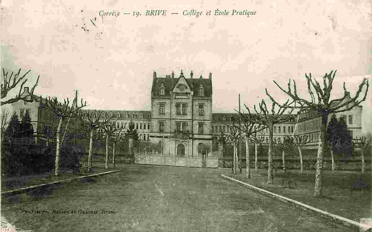 Brive-la-Gaillarde. Collège et École Pratique