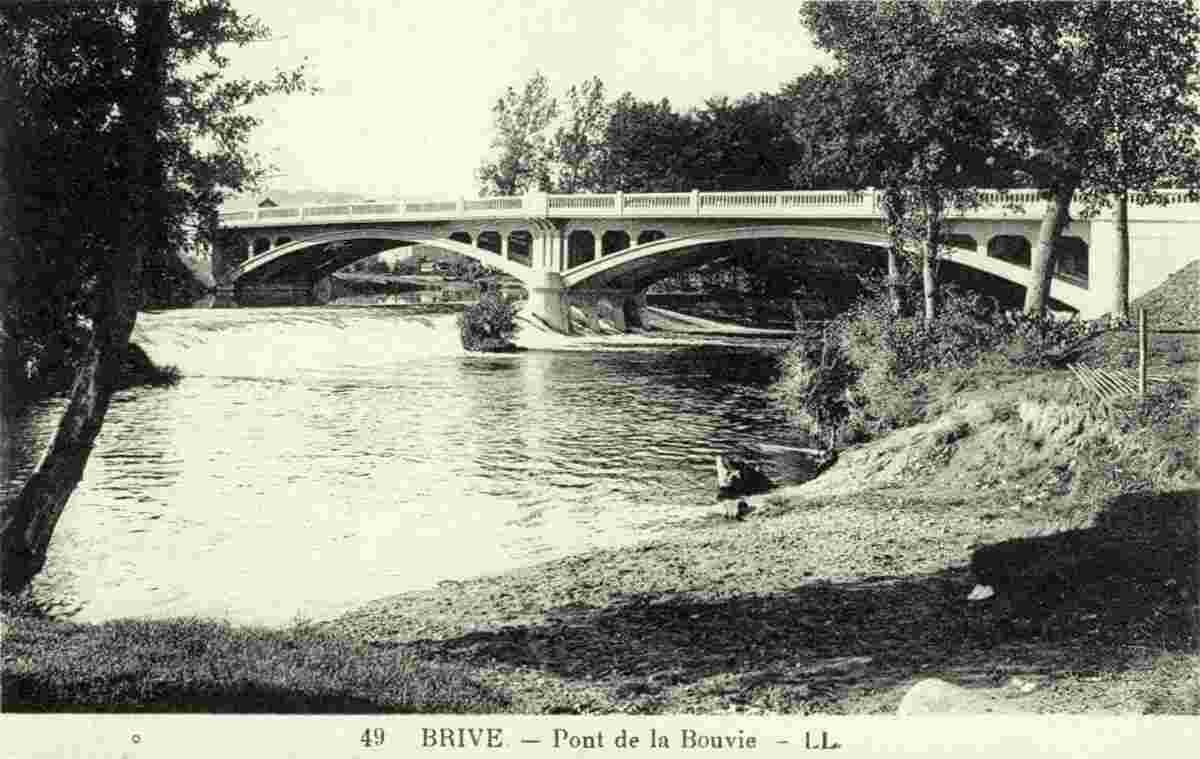 Brive-la-Gaillarde. Pont de la Bouvie