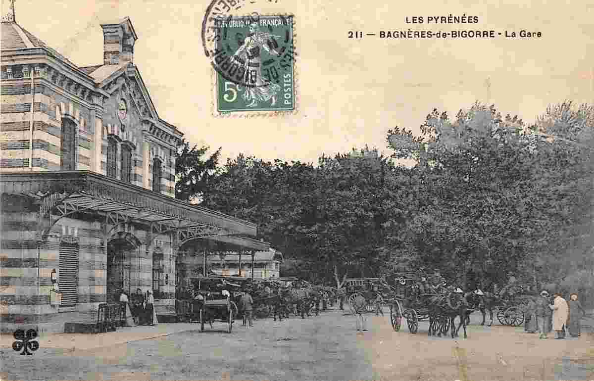 Bagnères-de-Bigorre. La gare