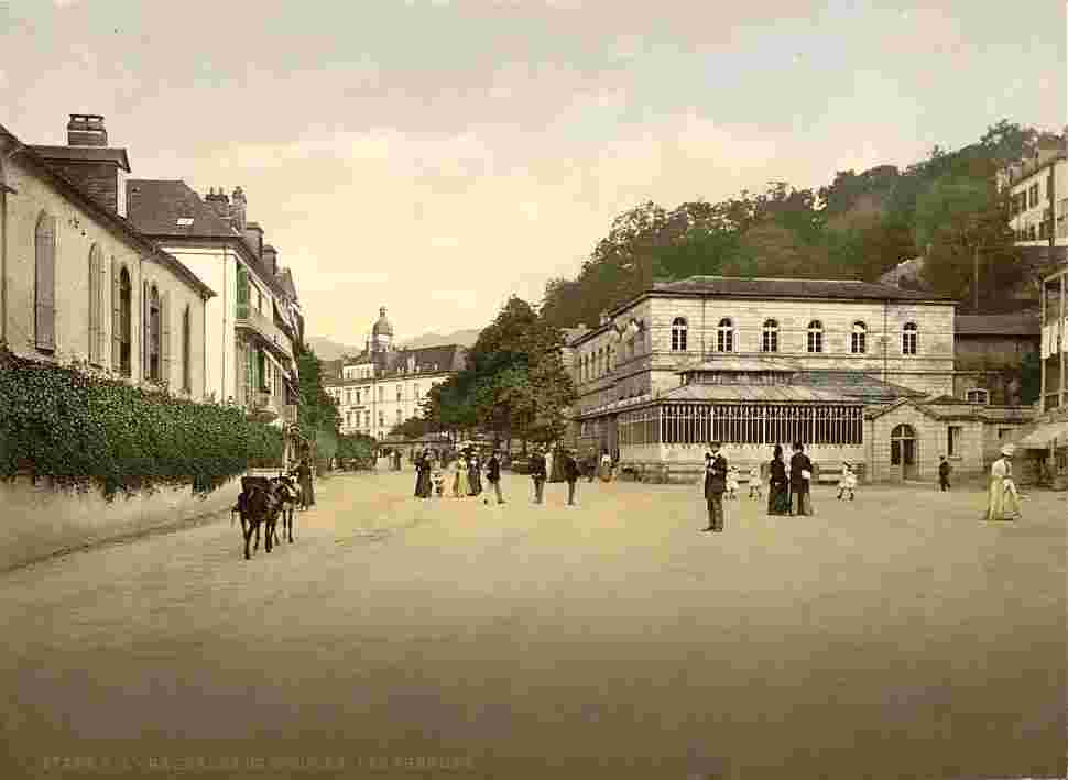 Bagnères-de-Bigorre. Les Thermes, 1890