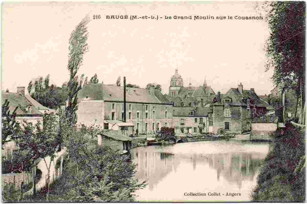 Baugé-en-Anjou. Baugé - Grand Moulin sur le Couasnon