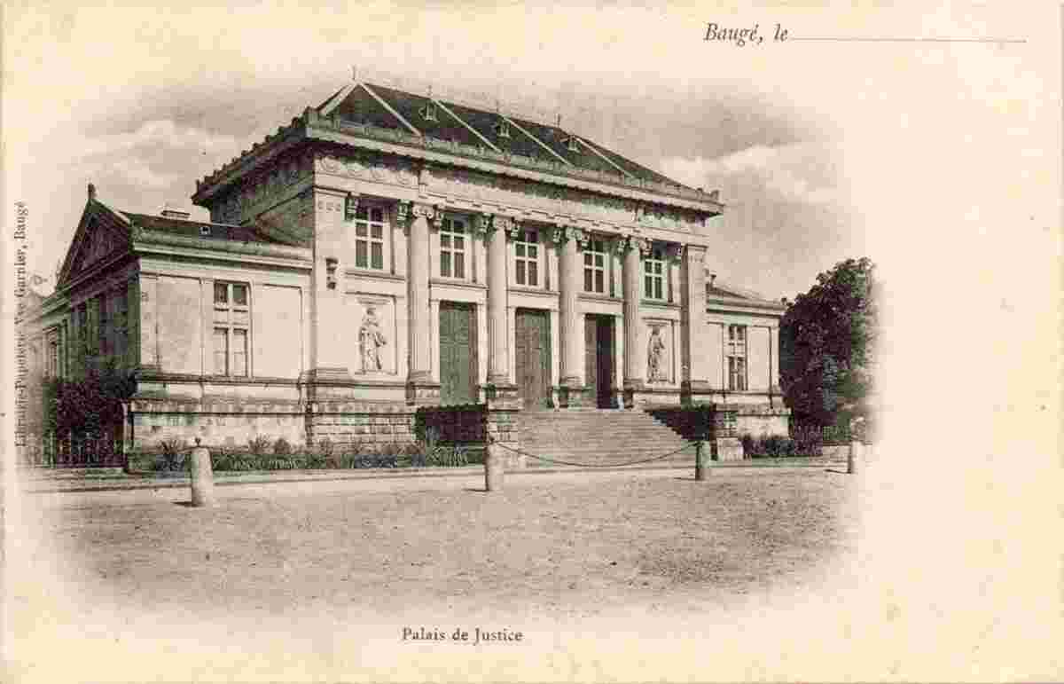 Baugé-en-Anjou. Baugé - Palais du Justice, Tribunal