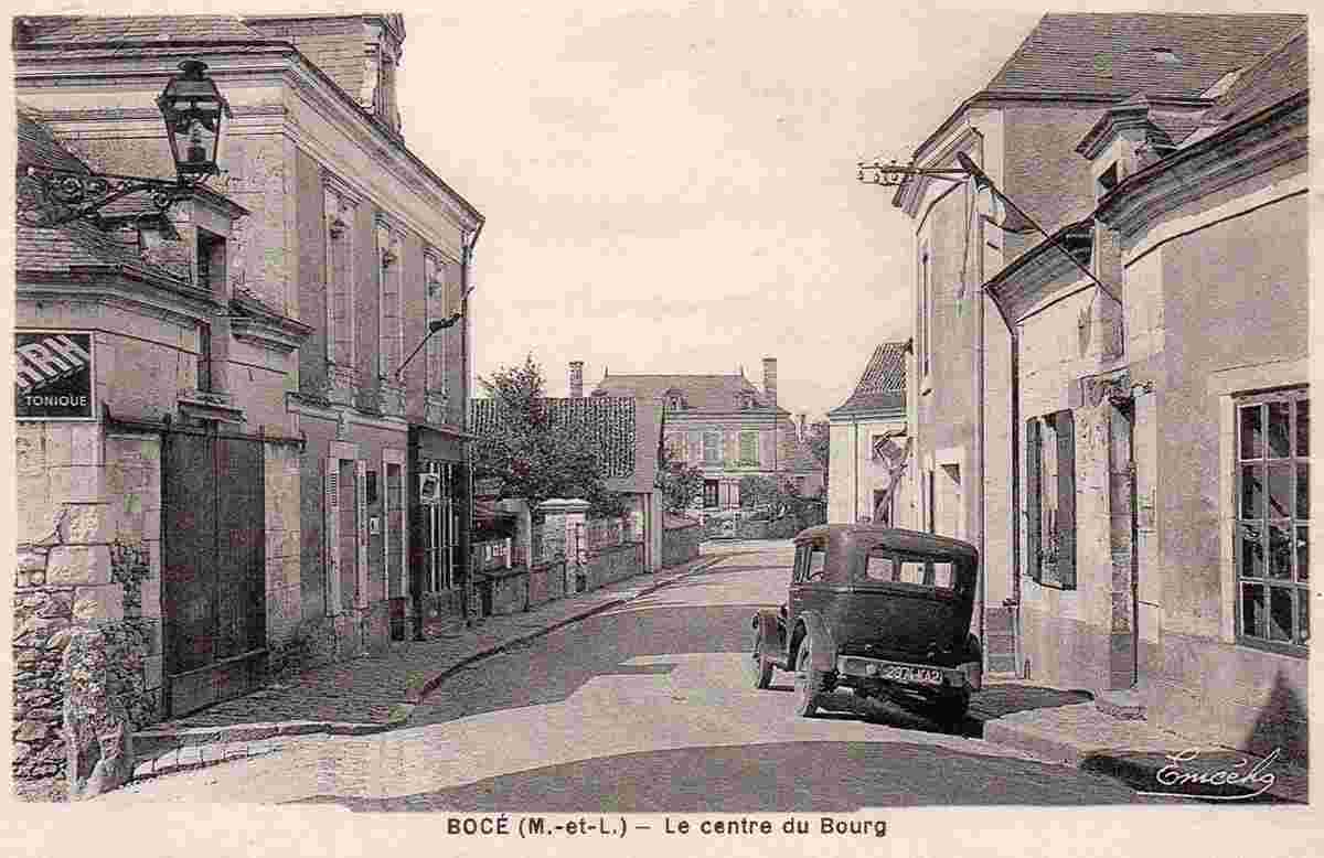 Baugé-en-Anjou. Bocé - Centre de Bourg