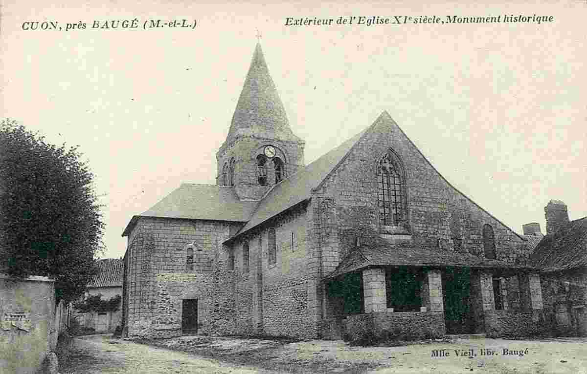 Baugé-en-Anjou. Cuon - L'Église XIe siècle
