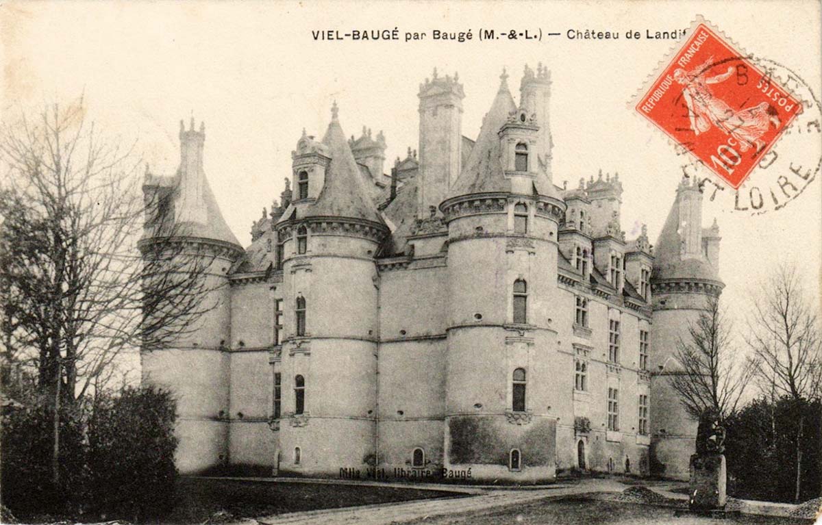 Baugé-en-Anjou. Vieil-Baugé - Château de Landifer, 1913