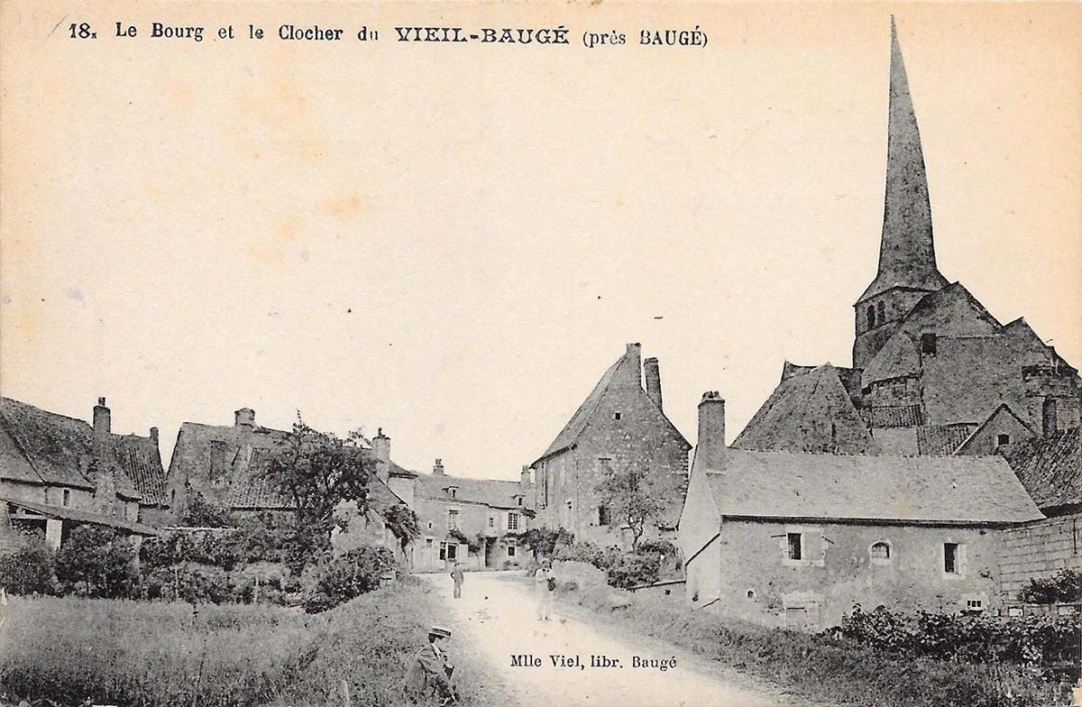 Baugé-en-Anjou. Vieil-Baugé - Clocher