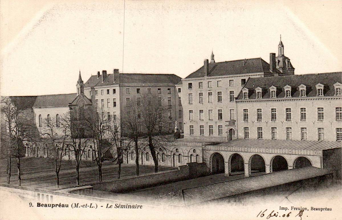 Beaupréau-en-Mauges. Beaupréau - Séminaire, 1906