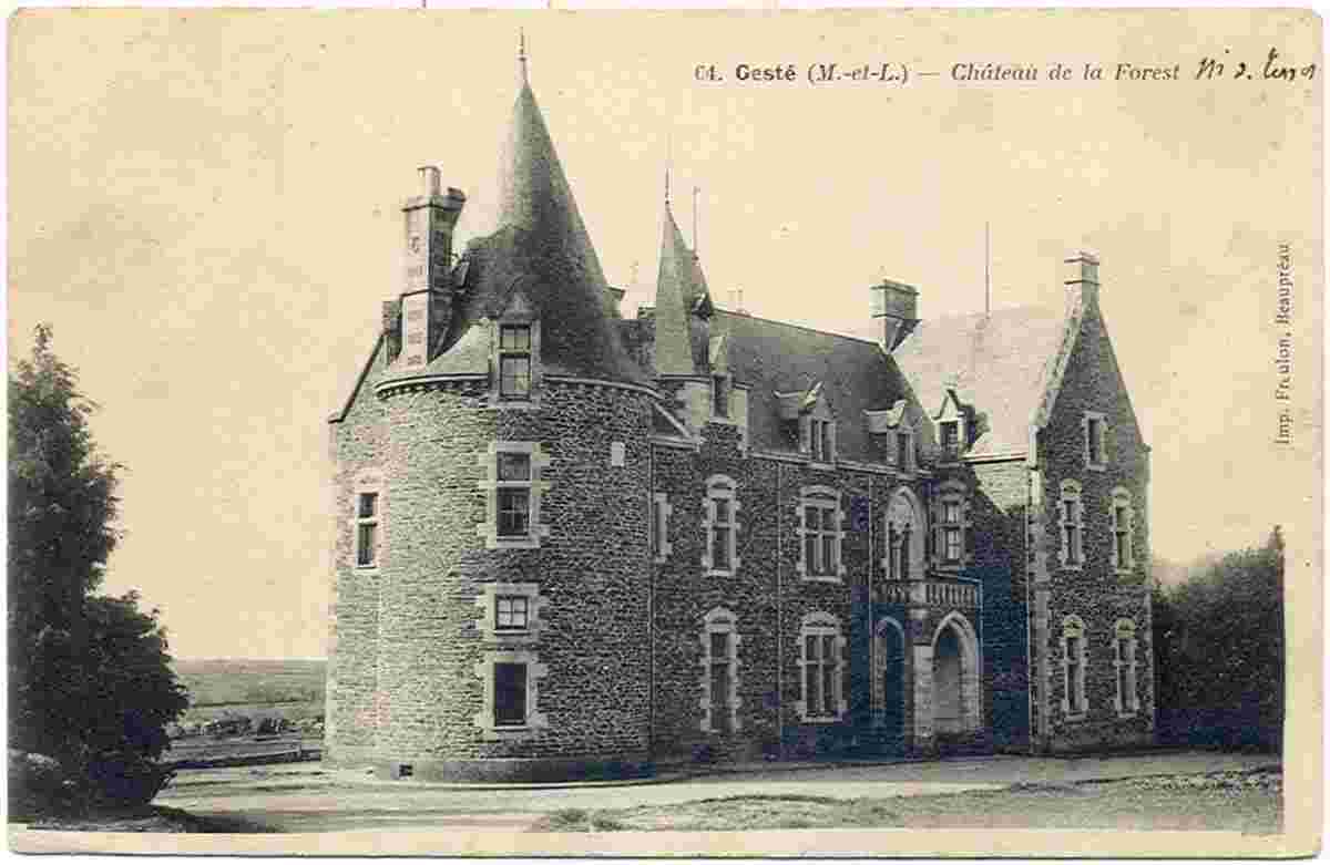 Beaupréau-en-Mauges. Gesté - Château de la Forest