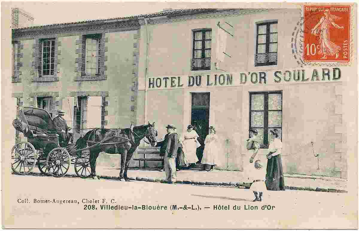 Beaupréau-en-Mauges. Villedieu-la-Blouère - Hôtel du Lion d'Or Soulard