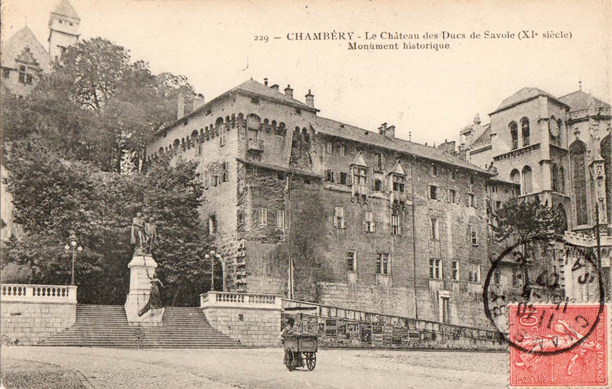 Chambéry. Le Château des Ducs de Savoie XI-e siècle