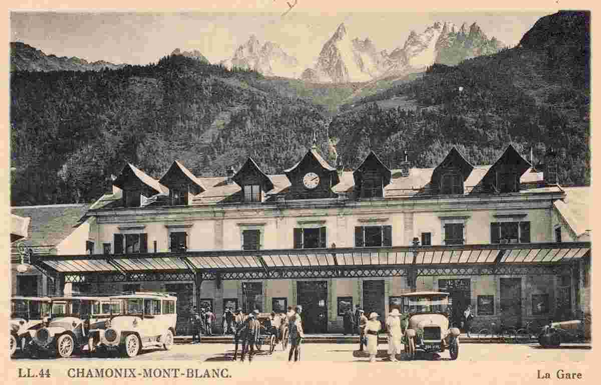 Chamonix-Mont-Blanc. La Gare
