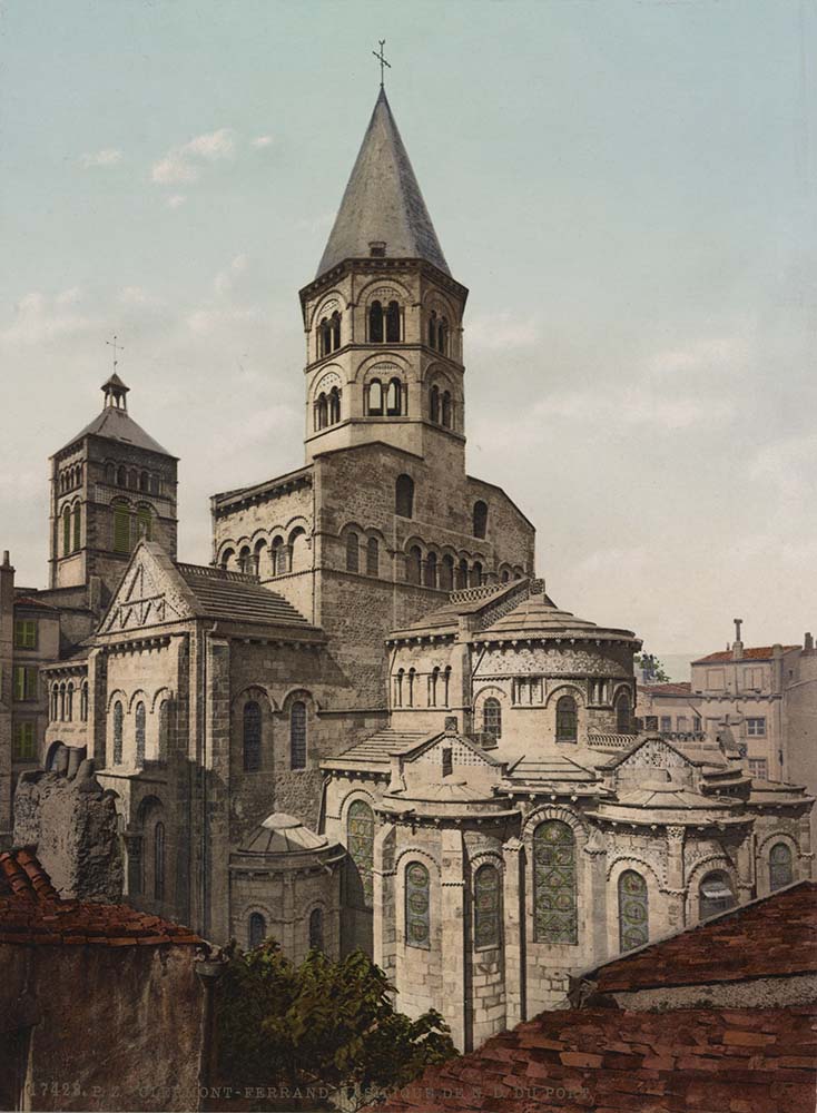 Clermont-Ferrand. Basilique de Notre-Dame du Port, 1890