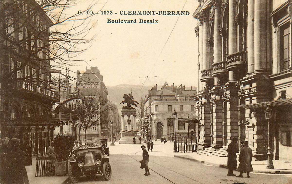Clermont-Ferrand. Boulevard Desaix, Hotel de l'Univers