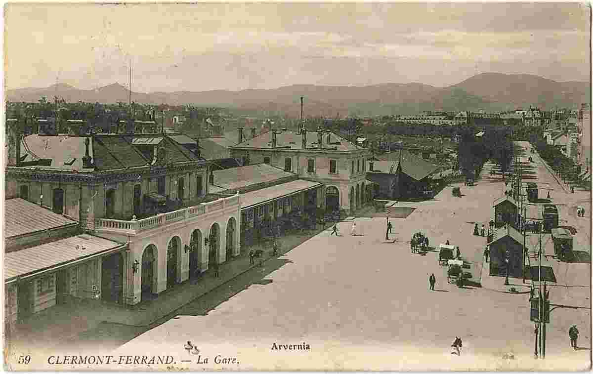 Clermont-Ferrand. La Gare