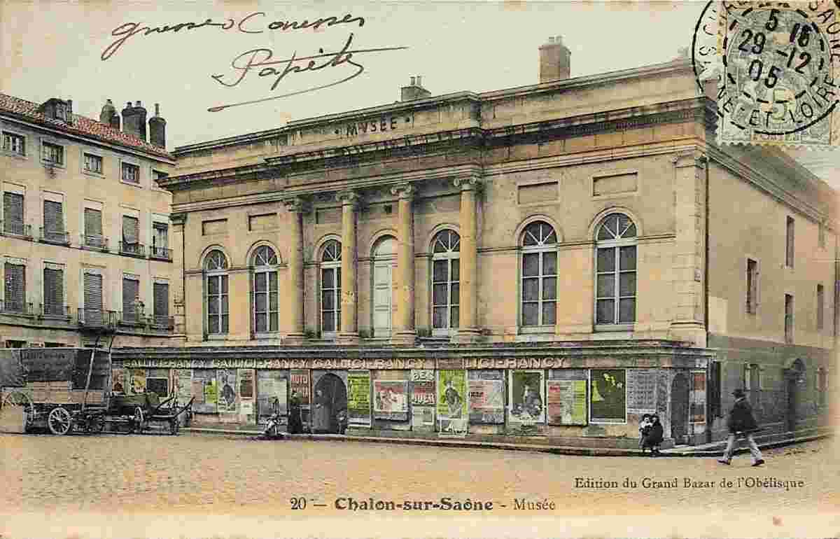 Chalon-sur-Saône. Musée, 1905