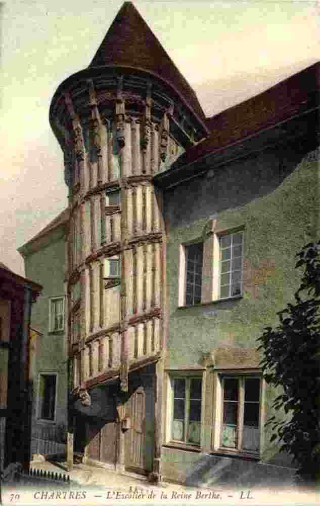 Chartres. L'Escalier de la Reine Berthe