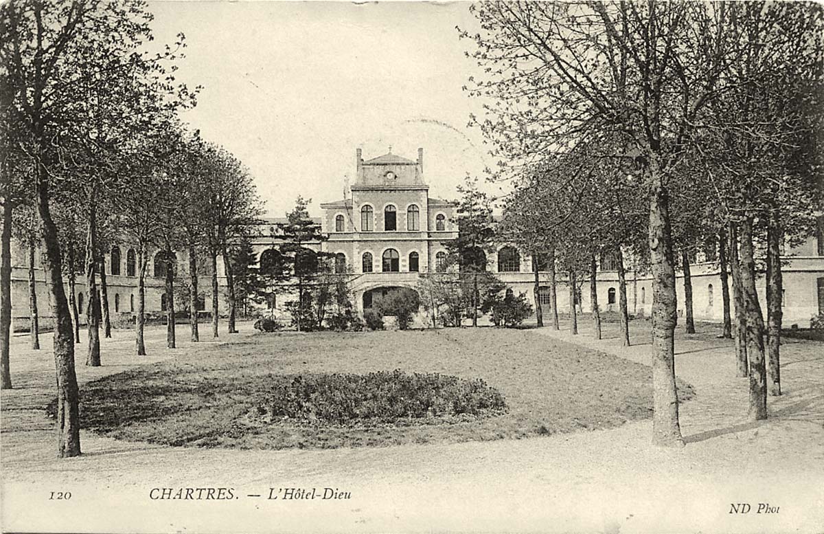 Chartres. L'Hotel-Dieu, 1905