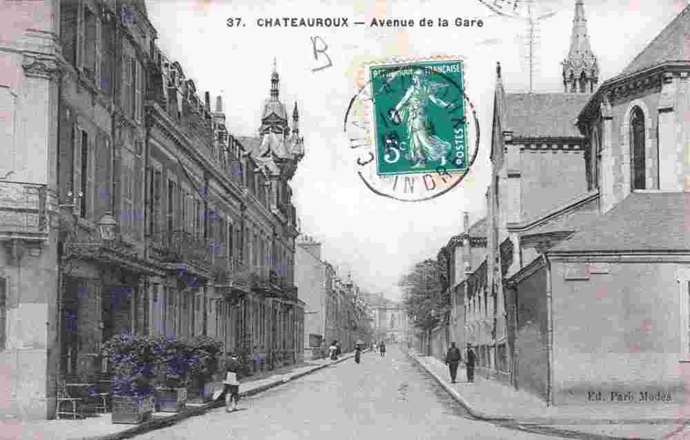 Châteauroux. Avenue de la Gare