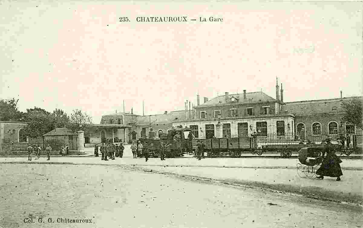 Châteauroux. La Gare